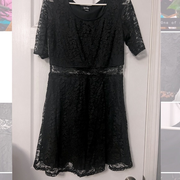 by & by Dresses & Skirts - Juniors L lace detail dress.